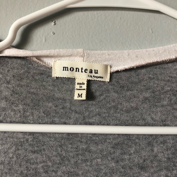 🎀 Grey and Salmon Cardigan 🎀 🔥SALE🔥 3/$20 - Picture 4 of 4